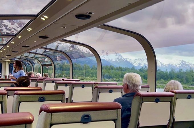 Wilderness Glass-Domed Rail Travel
